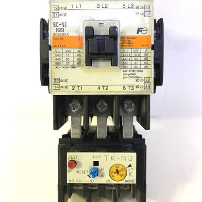 富士電機　電磁開閉器　SW-N3/2E 7.5kW