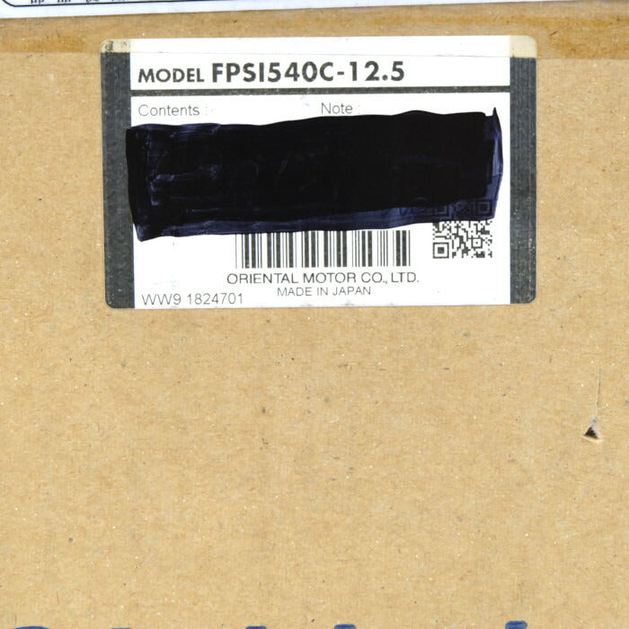 オリエンタルモーター　モーター　FPSI540C-12.5