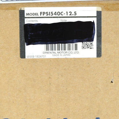 オリエンタルモーター　モーター　FPSI540C-12.5