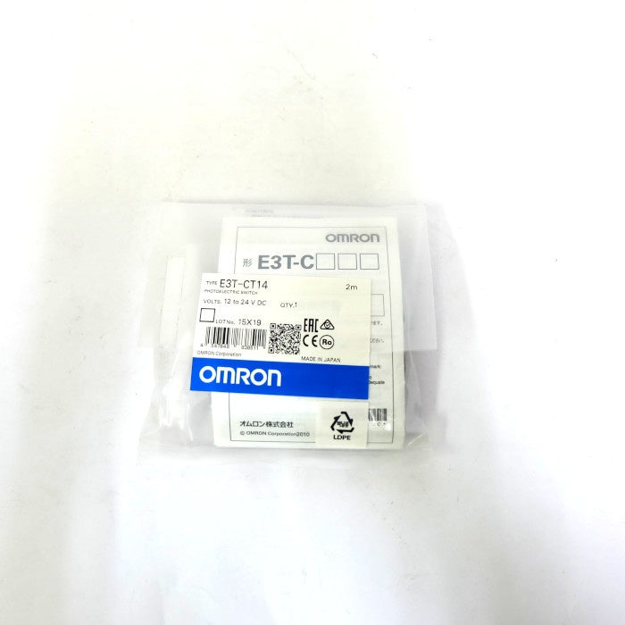 オムロン　光電センサー　E3T-CT14　2M