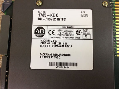 Allen Bradley　ControlLogixコントローラ用I/Oモジュール　1785-KE