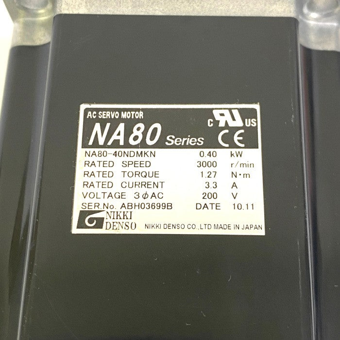 CKD日機電装　ACサーボモータ　NA80-40NDMKN
