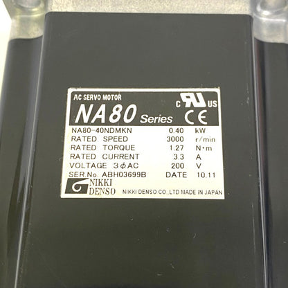 CKD日機電装　ACサーボモータ　NA80-40NDMKN