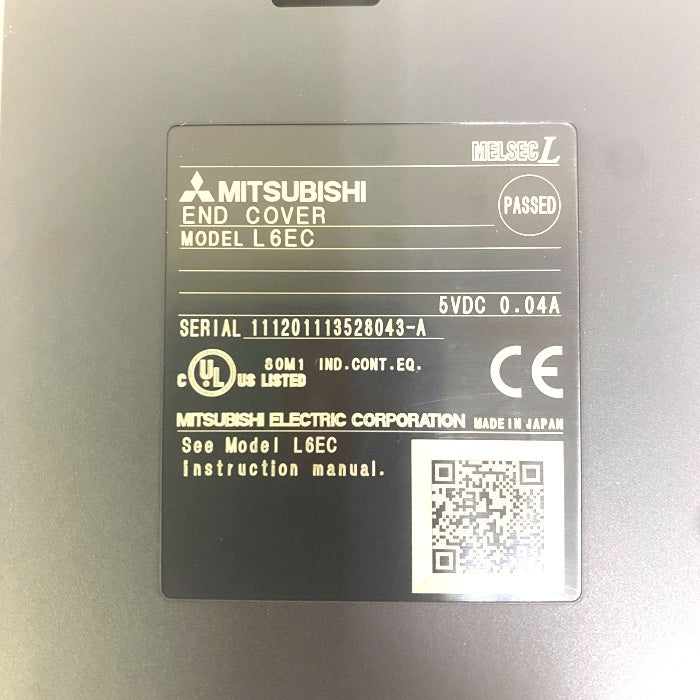 三菱電機　エンドカバー　L6EC