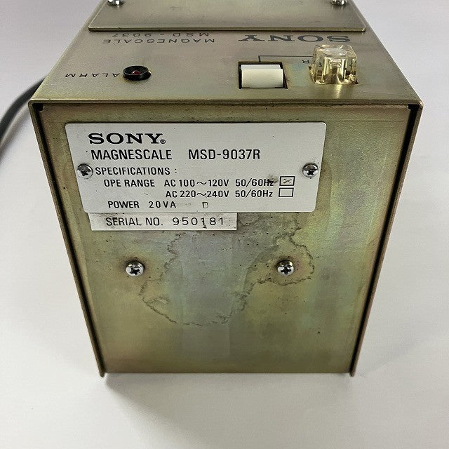 SONY　マグネスケール　MSD-9037