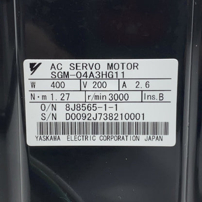 安川電機　ACサーボモーター　SGM-04A3HG11