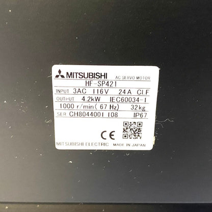 三菱電機　サーボモータ　HF-SP421