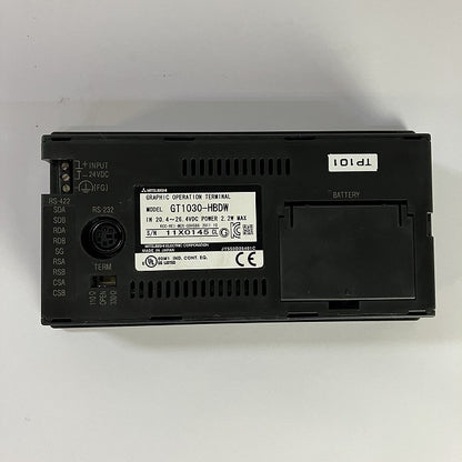 三菱電機　表示器　LCDディスプレイ　GT1030-HBDW