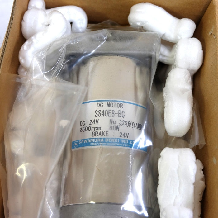 澤村電機工業　サーボモーター　SS40E8-BC　DC24V
