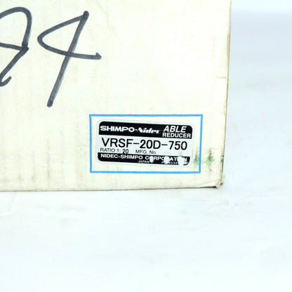 日本電産シンポ　減速機　VRSF-20D-750