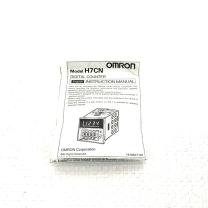 オムロン　電子カウンタ　H7CN-XLNM