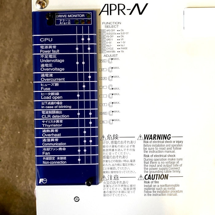 富士電機　交流電力調整器　RPNW　2450-T