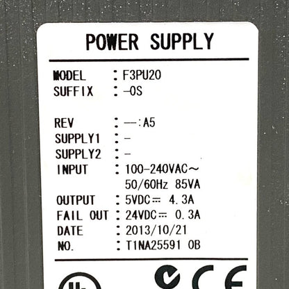 横河電機　電源モジュール　F3PU20-0S