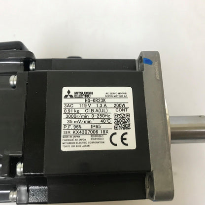 三菱電機　サーボモータ　HG-KR23