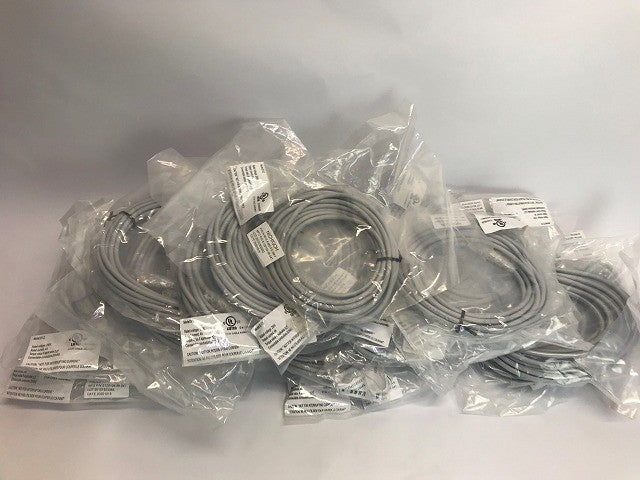 NICHIGO　日合通信電線株式会社　M12 防水コネクタケーブル N-M12-4-MS-FS-5M-F　２４本セット