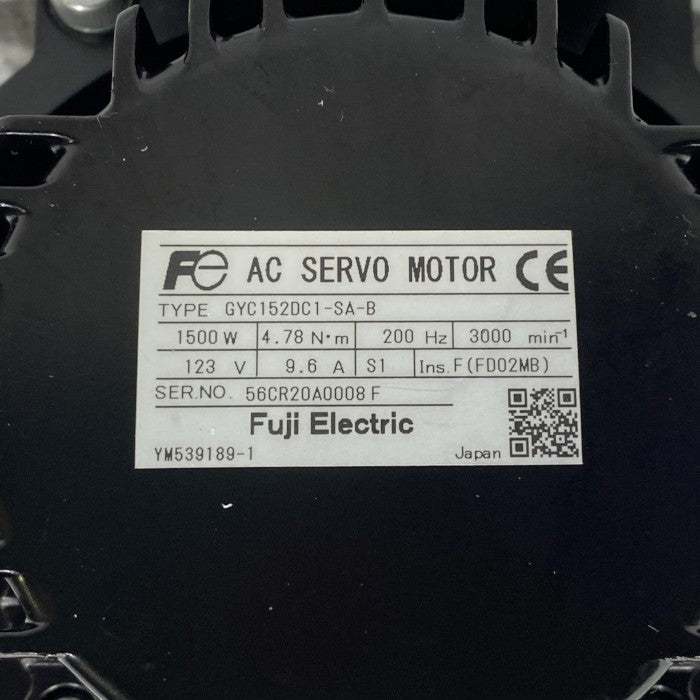 富士電機　サーボモータ　GYC152DC1-SA-B