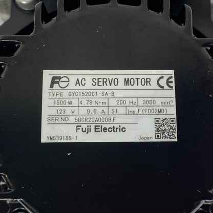 富士電機　サーボモータ　GYC152DC1-SA-B