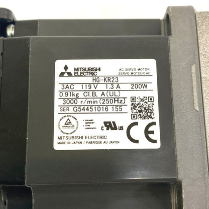 三菱電機　減速機付きサーボモータ　HPGP-14A-11-F0AZX-BL1/HG-KR23