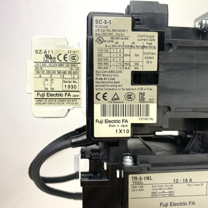 富士電機　電磁開閉器　SW-5-1/2L 3.7kW