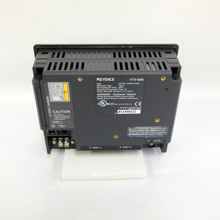 キーエンス　5型STNカラータッチパネルディスプレイ　VT3-Q5S
