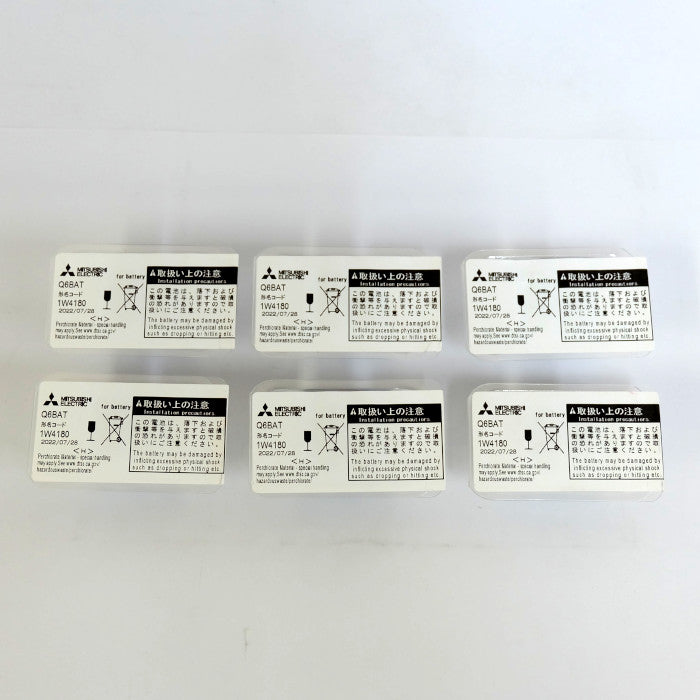 三菱電機　交換用バッテリー　6個入り　Q6BAT