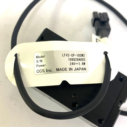 シーシーエス　同軸LED照明　2個セット　LFV2-CP-18SW2