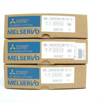 三菱電機　エンコーダケーブル3個セット　MR-J3ENCBL5M-A1-L