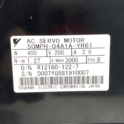 安川電機　サーボモーター(RBT軸)　SGMPH-04A1A-YR61