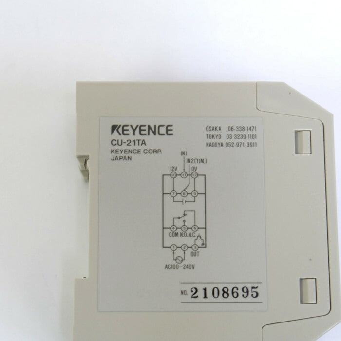 キーエンス　センサーアンプ　　CU-21TA