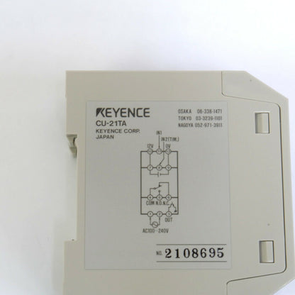 キーエンス　センサーアンプ　　CU-21TA