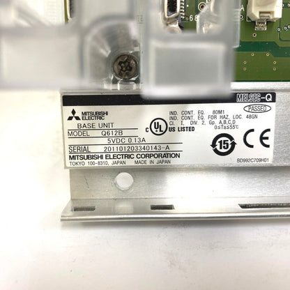 三菱電機　増設ベースユニット　Q612B