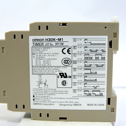 オムロン　ソリッドステートタイマ　H3DK-M1 AC/DC24-240