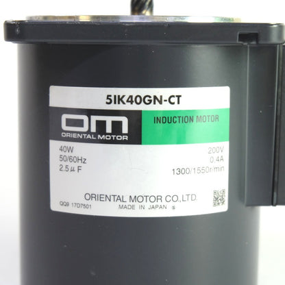 オリエンタルモーター　モーター　51K40GN-CT