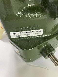 WOODWARD　SGガバナー　8512-537　取扱説明書付　書き込み有
