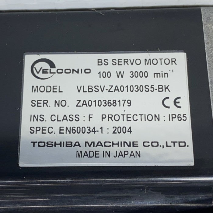 東芝　サーボモーター　VLBSV-ZA01030S5-BK