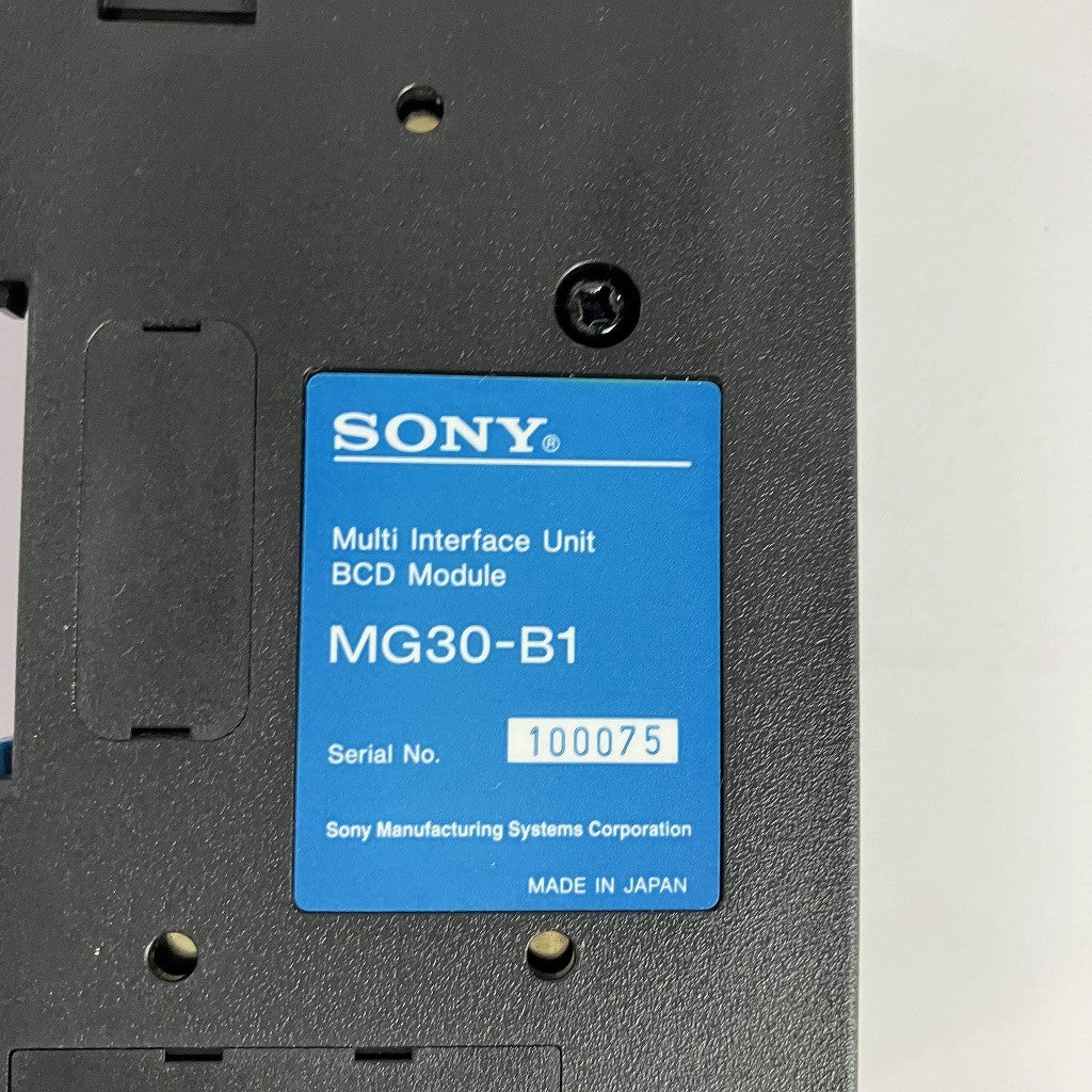 SONY　インターフェイスユニット　MG30-B1
