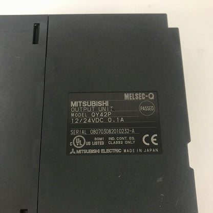 三菱電機　MELSECシリーズ　トランジスタ出力ユニット（シンクタイプ） QY42P