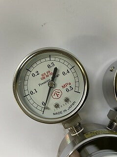 ヤマト産業　圧力調整器（水素）LR-3S　取扱説明書付