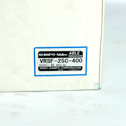 日本電産シンポ　減速機　VRSF-25C-400
