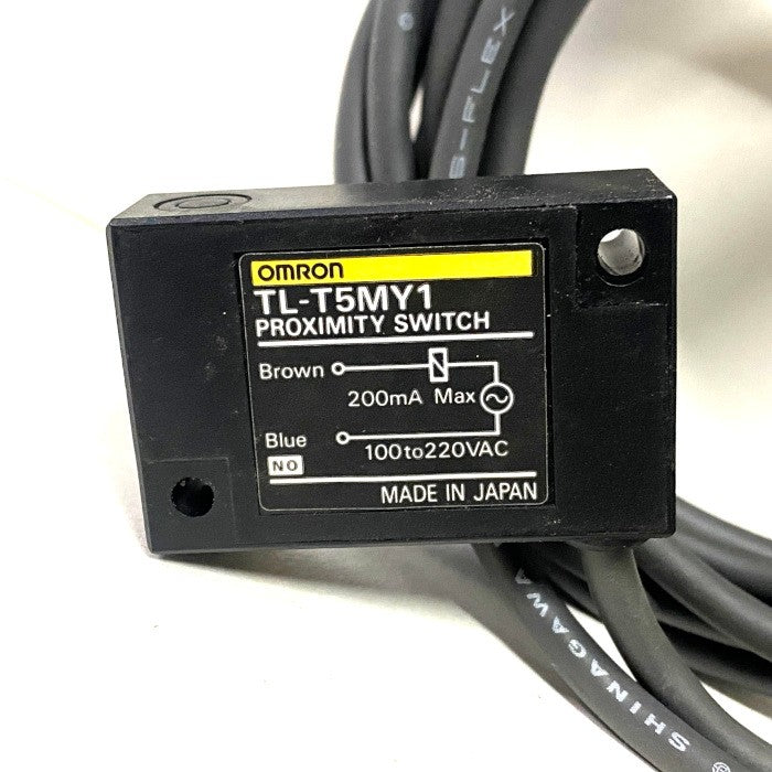 オムロン　近接スイッチ　説明書有　TL-T5MY1