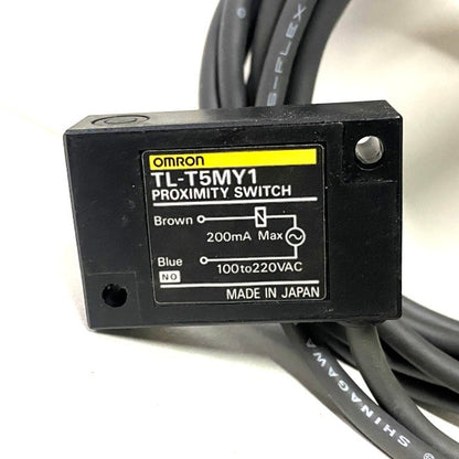 オムロン　近接スイッチ　説明書有　TL-T5MY1