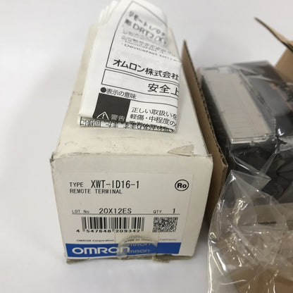 オムロン　１６点入力拡張ターミナルPNP　ZWT-ID16-1　外箱