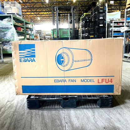EBARA　送風機　LFU4型 消音ボックスタイプ 斜流 直動式　4LFU45.6　50Hz