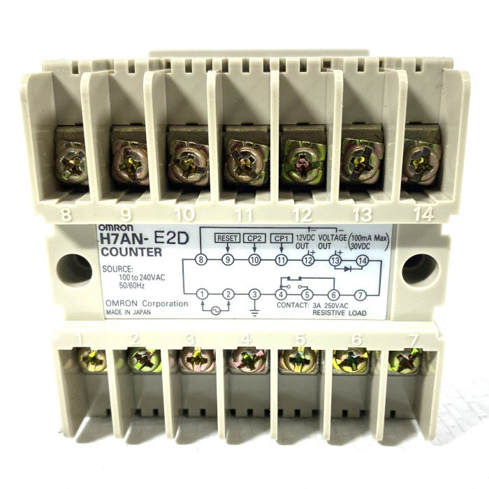 オムロン　電子カウンタ　H7AN-E2D