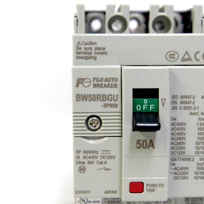 富士電機　オートブレーカ　BW50RBGU-3P050