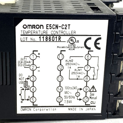 OMRON　デジタル温度調節器　E5CN-C2T