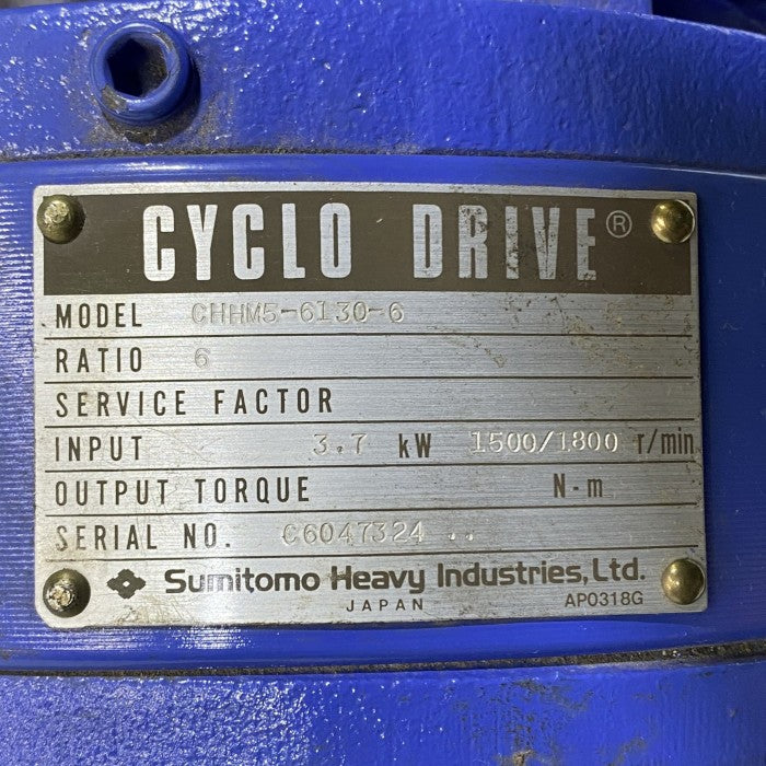 住友重機　減速機モーター　CHHM5-6130-6