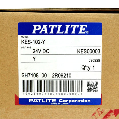 パトライト　パトライト　KES-102-Y DC24V