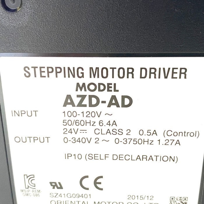 オリエンタルモーター　ステッピングモーター　ADZ-AD