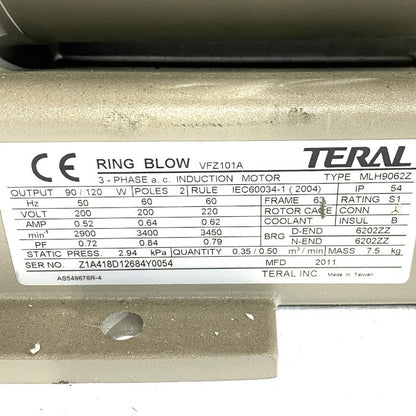 TERAL　リングブロア　MLH9062Z VFZ101A